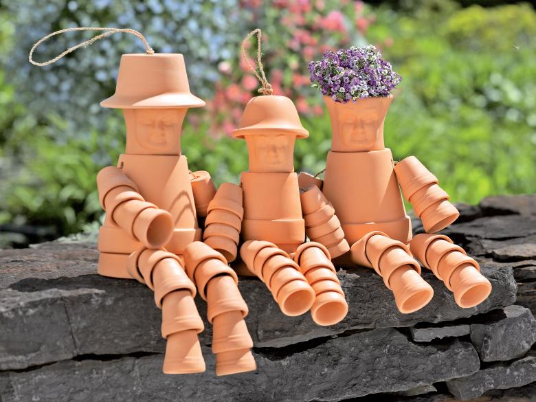 DIY havehåndværk fra improviserede midler - fotoideer til unikke produkter til haven