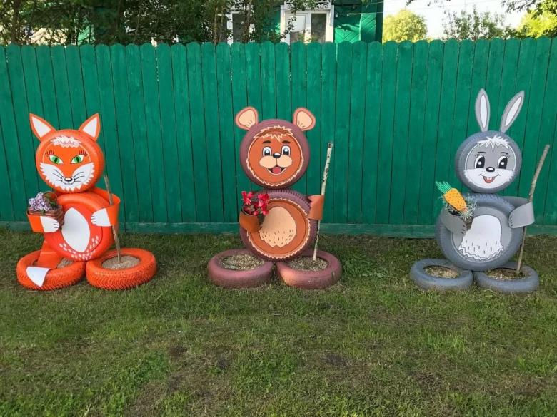 DIY havehåndværk fra improviserede midler - fotoideer til unikke produkter til haven