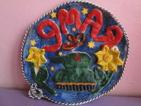 Parhaat käsityöideat 9. toukokuuta eri materiaaleista taikinan käsitöitä 9. toukokuuta mennessä