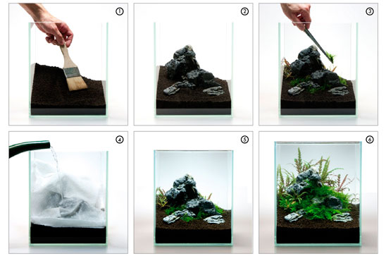 DIY akvaarion koristelu