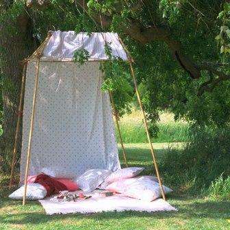 Tee-se-itse-mökki lapsille kesämökillä