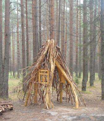 Kota kasvien oksista