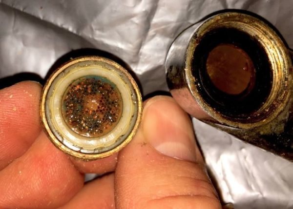 Sådan ser en tilstoppet luftemaskine ud.