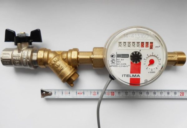 Kugleventil, skråt filter og måler - problemområder, der akkumulerer calciumsalte