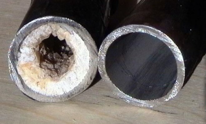 Rør med lille diameter kan simpelthen være tilstoppede