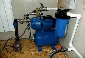 installation af en pumpestation