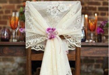 kuinka kaunista sisustaa tuoleja häihin