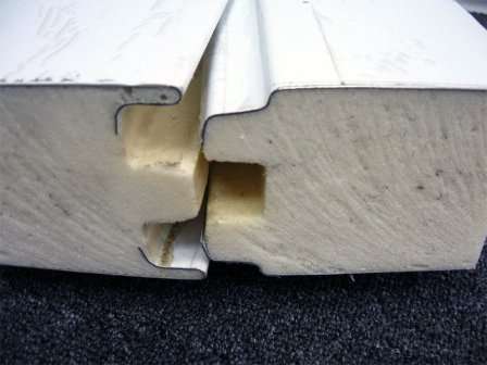 Sendvičové panely na steny a strechy. Rozmery. Foto