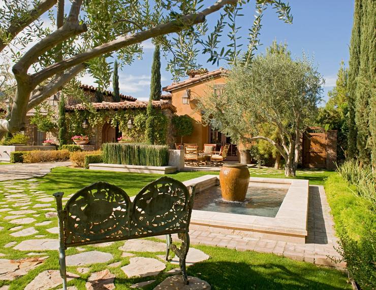 Välimeren (italialainen) maisemasuunnittelu