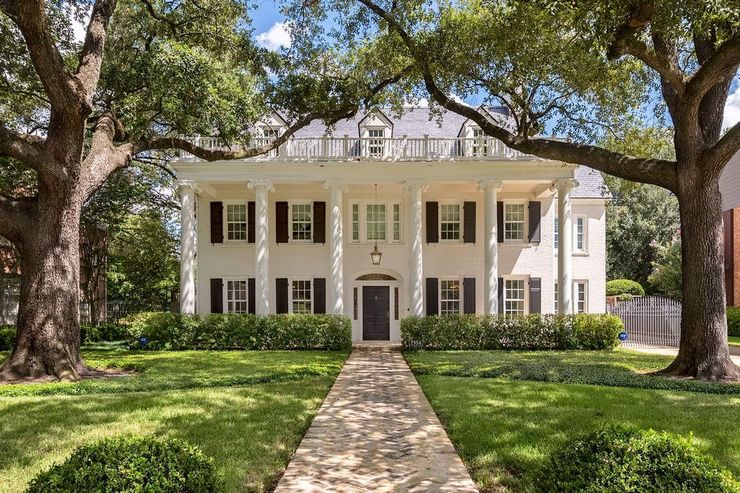 Siirtomaa -tyylinen maisemasuunnittelu