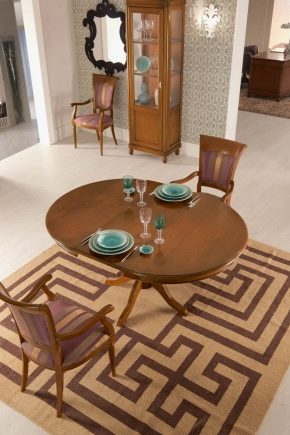 الكراسي مع مساند للذراعين: الميزات