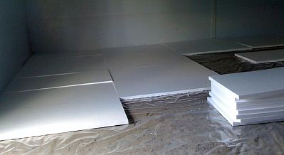 Foto - Lægning af termisk isolering