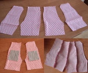 Sy emnerne, men glem ikke at efterlade sømløse områder til påfyldning