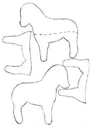 تيلدا نمط الحصان