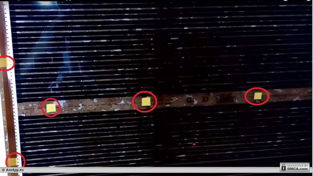 Miesta na nanášanie lepidla