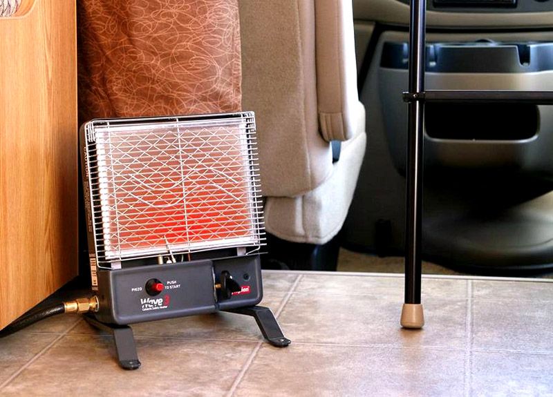 Katalytický plynový ohrievač