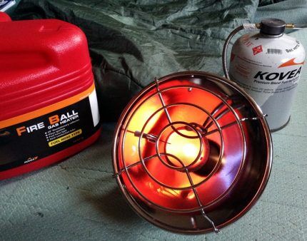 Stredný stanový ohrievač