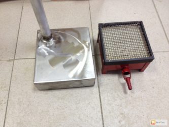 DIY plynový katalytický horák