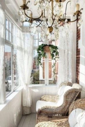 Тюл на балкона