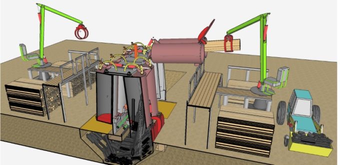 خط انتاج الفحم