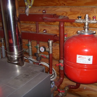 Η συσκευή και η αρχή λειτουργίας ενός λέβητα αερίου διπλού κυκλώματος