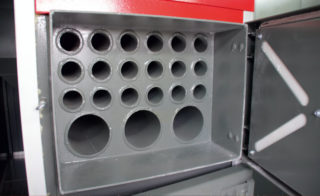 Η συσκευή και η αρχή λειτουργίας ενός λέβητα αερίου διπλού κυκλώματος