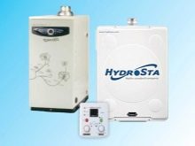 Η συσκευή και η αρχή λειτουργίας ενός λέβητα αερίου διπλού κυκλώματος