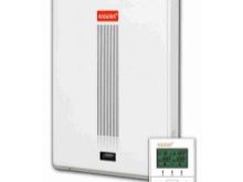 Η συσκευή και η αρχή λειτουργίας ενός λέβητα αερίου διπλού κυκλώματος