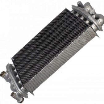 Η συσκευή και η αρχή λειτουργίας ενός λέβητα αερίου διπλού κυκλώματος