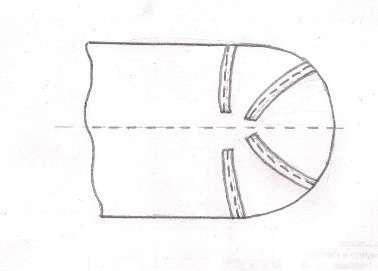 Nyt alamme tehdä hiuksia tekstiilinukelle. Tätä varten sinun on otettava paksu pahvi ja sopivan väriset villalangat.