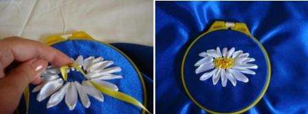Tegn en masse blomster, så vil du kunne brodere hele tusindfryd.