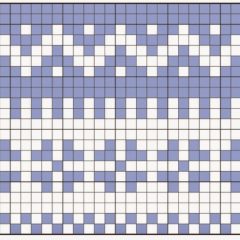 Žakárové vzory pletenia s diagrammi a popismi