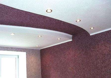 Υγρή ταπετσαρία στο ταβάνι, φωτογραφίες και κριτικές