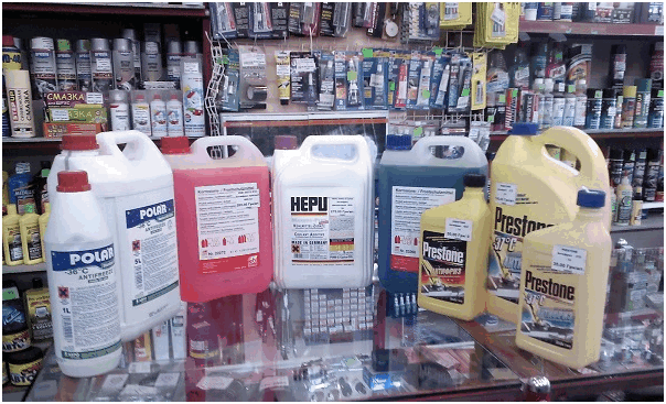 Væske til varmesystemet i et privat hus Væske til varmesystemet i et privat hus