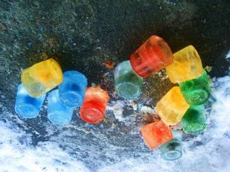 DIY zimné remeslá do materskej školy DIY zimné remeslá. Ako vyrobiť farebný ľad